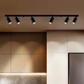 Brilagi - LED RGBW dimmelhető spotlámpa SELE DIAMANT 6xGU10/6,5W/230V Wi-Fi fekete