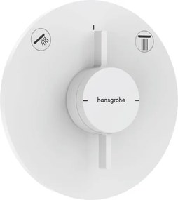Hansgrohe DuoTurn S zuhany és fürdő csaptelep vakolat alatti rész nélkül matt fehér 75418700