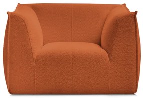 Narancssárga buklé fotel Giorgia – Bobochic Paris