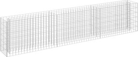 vidaXL horganyzott acél gabion magaságyás 270 x 30 x 60 cm