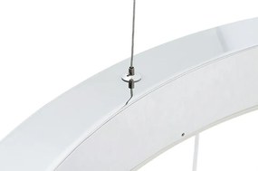 King Home RING JD8169-100.SILVER Függőlámpa 1x75W/LED 3000K 6000LM IP20