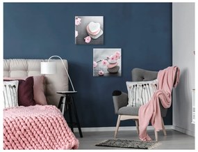 Glasspik Spa &amp; Zen Heart Stone kép, 30 x 30 cm - Styler