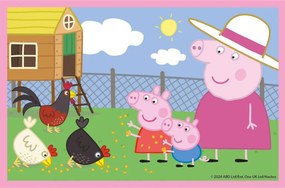 Peppa malac Duck Pond mesekocka 6 db-os Clementoni