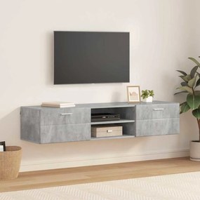 TV szekrény fiókkal Magasfényű fehér 150 x 39 x 30 cm Faanyag