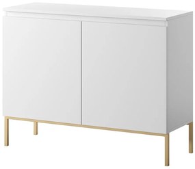 Szekrény Bennasi B2  (fehér + arany). Akció -15%. 1098845