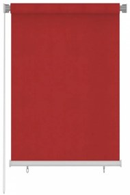 Piros kültéri hdpe roló 100 x 140 cm