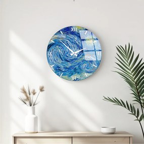 Üveg falióra, Ø40 cm – Huhu352