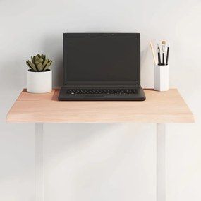 asztallap 60x60x2 cm kezeletlen tömörfa tölgyfa élőszegélyes