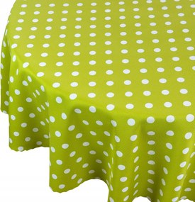Abrosz Foltálló Pöttyös Zöld Kör Átmérő 100 cm