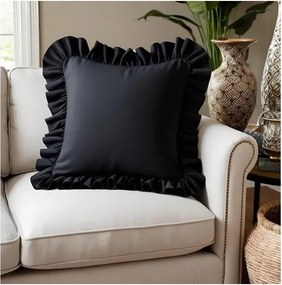 Pamutkeverék párnahuzat 40x40 cm Ruffled – Mila Home