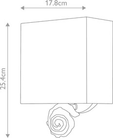 Flambeau Swirl FB-SWIRL-1S-G Fali lámpa 1x60 W/E27