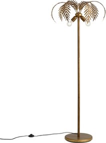 Vintage állólámpa arany 156 cm 2-lámpás - Botanica