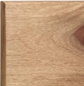 2 db tömör kelet-indiai rózsafa fali polc 58x26x20 cm