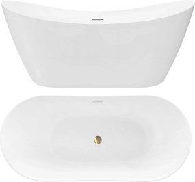 Rea Ferrano Slim KĂĄd SzĂĄlcsiszolt Arany DugĂł 180 cm