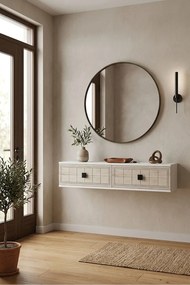 Yuka 120 - White, Travertine