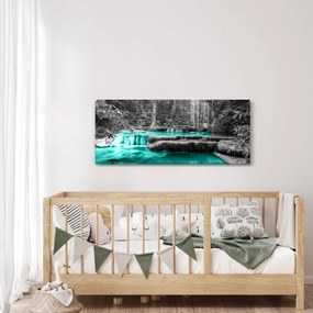 Kép - Téli folyó (120x50 cm)