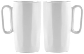 Fehér agyagkerámia bögre szett 2 db-os 330 ml Fuori – Vialli Design