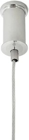 King Home RING JD8169-100.SILVER Függőlámpa 1x75W/LED 3000K 6000LM IP20