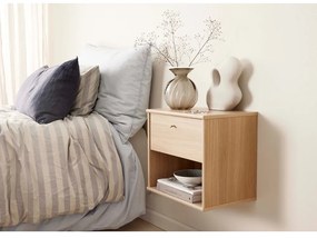 Függő éjjeliszekrény tölgyfa dekorral Mistral - Hammel Furniture