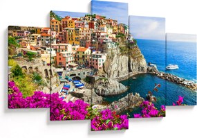Kép - Manarola olasz falu (150x105 cm)