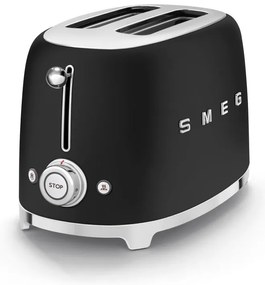 Matt fekete kenyérpirító Retro Style – SMEG
