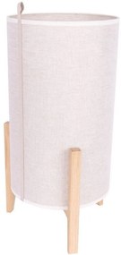 Spot-Light 72729174 - Asztali lámpa CASIOPEA 1xE27/40W/230V tölgy