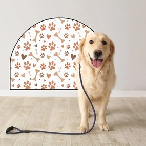 PIPPER. Védő textil falmatrica – Ív – Mancsok Méret: 83x60cm, Indíték: név nélkül