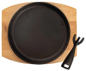 Grill öntöttvas serpenyő levehető nyéllel ø 22 cm LITINA – Orion