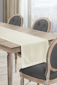 Jada exkluzív asztali futó Krémszín 40x140 cm