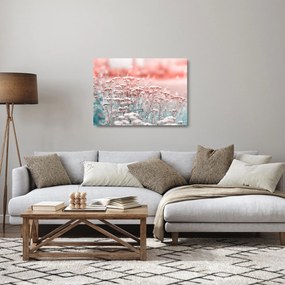 Kép - Réti virágok (üvegen) (70x50 cm)