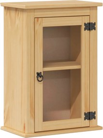 vidaXL Corona tömör fenyőfa fali fürdőszobaszekrény 45 x 27 x 64,5 cm
