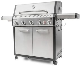 G21 Nebraska BBQ Premium Line gázgrill, 6 égőfejjel + ajándék reduktor