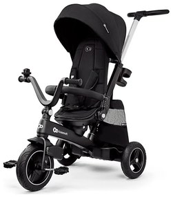 KINDERKRAFT SELECT - Gyermek tricikli 5in1 EASYTWIST Premium fekete