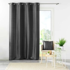 Sötétszürke mikroszatén függöny 140x240 cm Shana – douceur d'intérieur