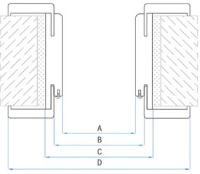 Dekor tok CPL fehér 75/210 14-16 jobbos króm pánt