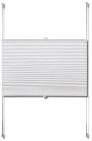 Plisse Roló 40 x 150 cm Fehér Redős Roló