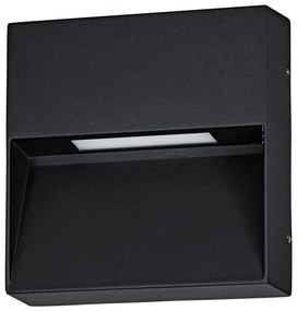 EGLO 900889 MARUGGIO Modern Kültéri Fali Lámpa Fekete, Átlátszó LED IP44