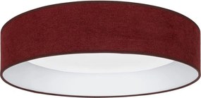 BRILAGI - LED mennyezeti lámpa VELVET SIMPLE LED/24W/230V 3000K Ø 45 cm bordó