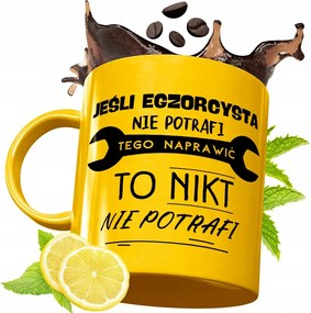 Prémium Arany Bögre Ördögűzőnek Ajándék Nyomtatott Fotóval