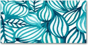 Konyhai panel Virágos mintás 120x60 cm Ragasztó