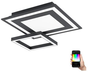 Eglo 99312 - SAVATAEILA-C LED RGB dimmelhető mennyezeti lámpa 20W/230V