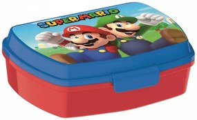 Super Mario Mushroom Kingdom funny műanyag szendvicsdoboz
