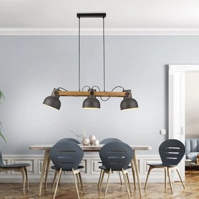 Paul Neuhaus loft függeszték cup 2.0 fekete fa pln15743-18