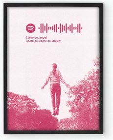 Keretezett poszter Stranger Things Max sorozat 20x30 cm Ajándék ötlet