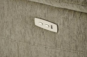 JAMAL elektromos relax fotel olajzöld