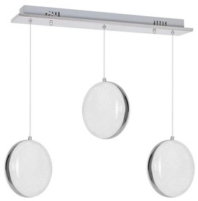 LED Csillár zsinóron LIRA 3xLED/27W/230V
