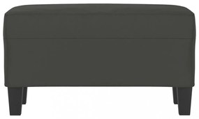 sötétszürke mikroszálas szövet pad 70 x 35 x 41 cm