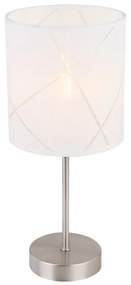 GLOBO-15430T NEMMO fehér asztali lámpa 1xE14 40W ↕350mm Ø150mm