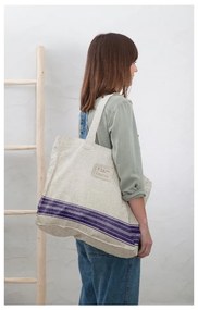 Blue Stripes szövet táska, szélesség 42 cm - Really Nice Things