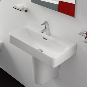 LAUFEN H8189580001041 - mosdó ráültethető/falra szerelhető PRO 55x38 cm kerámia/fehér
